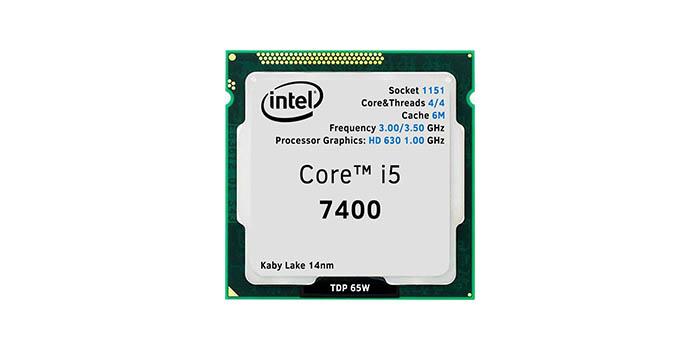 Intel Core i5-7400 Kaby Lake