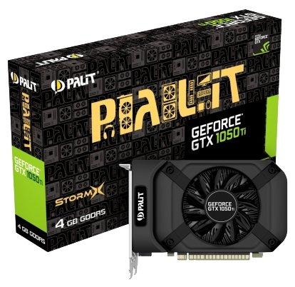 Palit GeForce GTX 1050 Ti 1290MHz PCI-E 3.0 4096MB 7000MHz 128-bitni DVI HDMI HDCP StormX