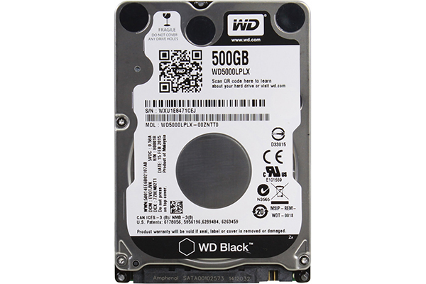 Western Digital WD crni 500 GB (WD5000LPLX)