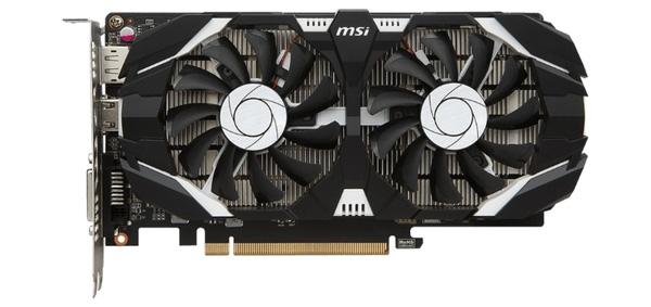 MSI GeForce GTX 1050 Ti 1341 MHz PCI-E 3.0 4096 MB 7008 MHz 128-bitni DVI zaslon HDMI HDMI