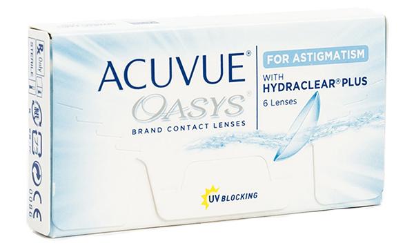 Acuvue Oasys za astigmatizam s Hydraclear Plus (6 leća)