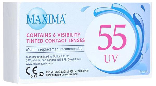 Maxima 55 UV (6 leća)