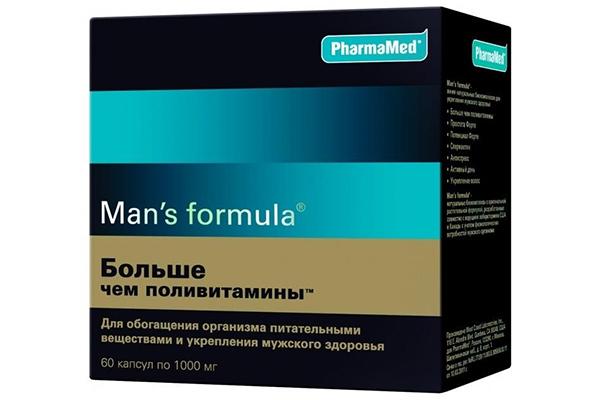 Formula za muškarce više je od samo vitamina